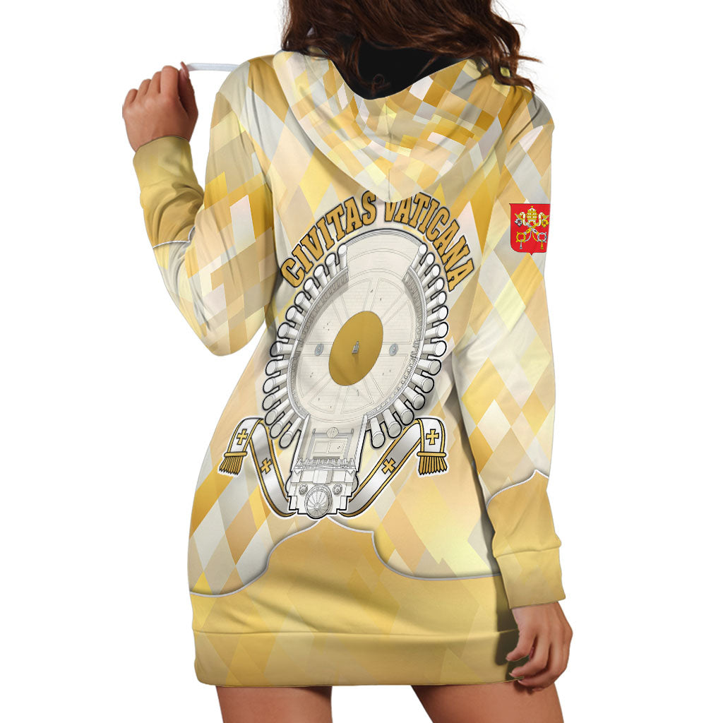 Vatican City Hoodie Dress Catholic Heritage St Peters Square - Coat Of Arms 1929