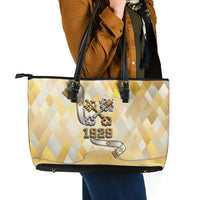 Vatican City Leather Tote Bag Catholic Heritage St Peters Square - Coat Of Arms 1929
