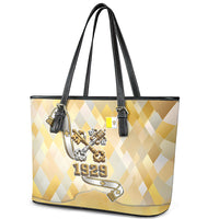 Vatican City Leather Tote Bag Catholic Heritage St Peters Square - Coat Of Arms 1929