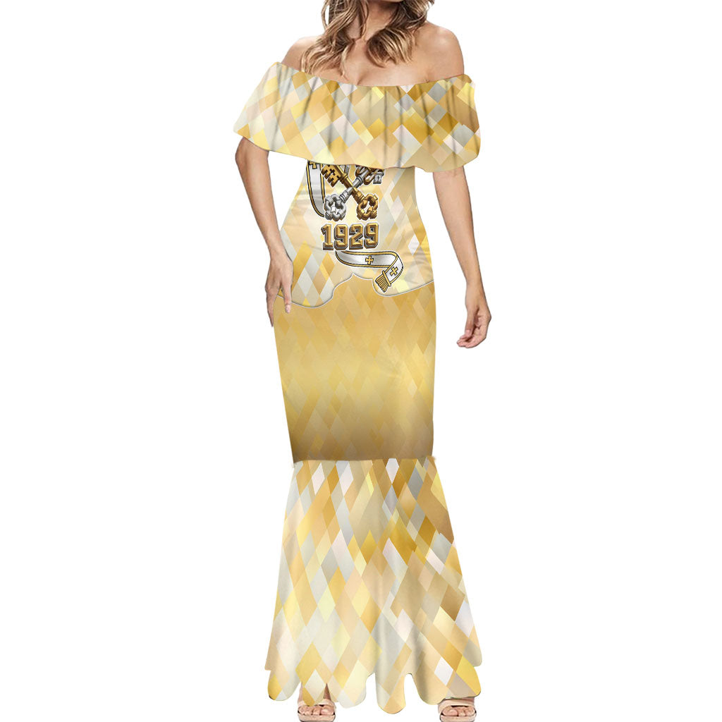 Vatican City Mermaid Dress Catholic Heritage St Peters Square - Coat Of Arms 1929