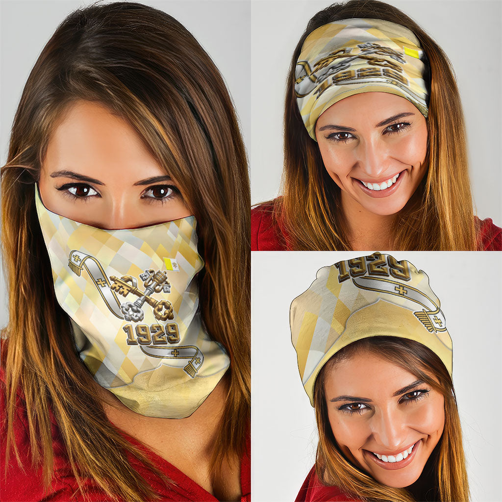 Vatican City Neck Gaiter Catholic Heritage St Peters Square - Coat Of Arms 1929