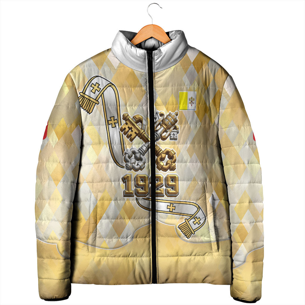 Vatican City Padded Jacket Catholic Heritage St Peters Square - Coat Of Arms 1929