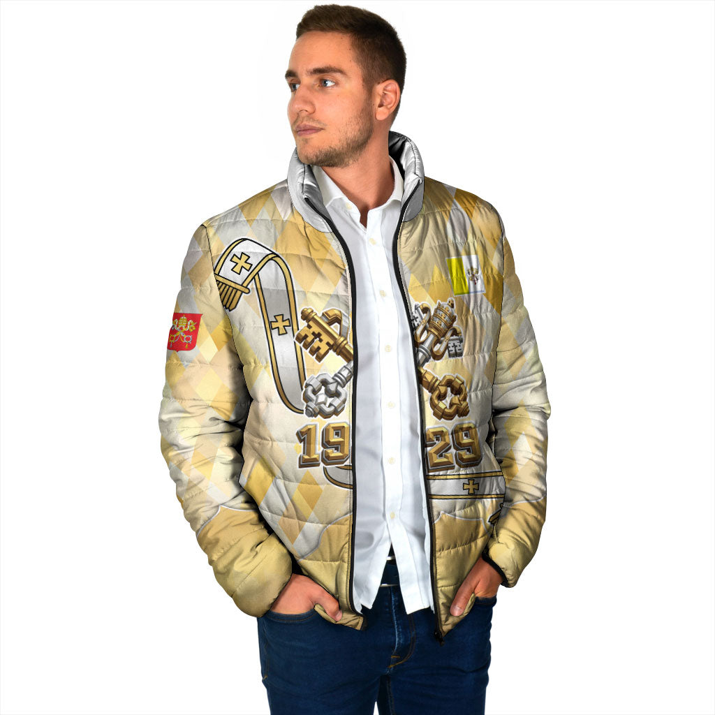 Vatican City Padded Jacket Catholic Heritage St Peters Square - Coat Of Arms 1929