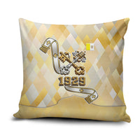 Vatican City Pillow Cover Catholic Heritage St Peters Square - Coat Of Arms 1929