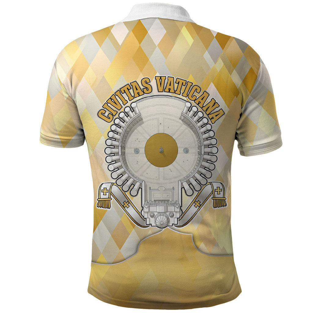 Vatican City Polo Shirt Catholic Heritage St Peters Square - Coat Of Arms 1929