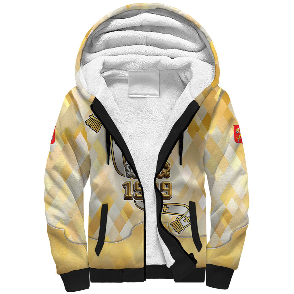 Vatican City Sherpa Hoodie Catholic Heritage St Peters Square - Coat Of Arms 1929