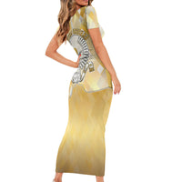 Vatican City Short Sleeve Bodycon Dress Catholic Heritage St Peters Square - Coat Of Arms 1929