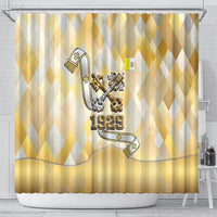 Vatican City Shower Curtain Catholic Heritage St Peters Square - Coat Of Arms 1929