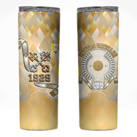 Vatican City Skinny Tumbler Catholic Heritage St Peters Square - Coat Of Arms 1929
