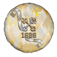 Vatican City Spare Tire Cover Catholic Heritage St Peters Square - Coat Of Arms 1929
