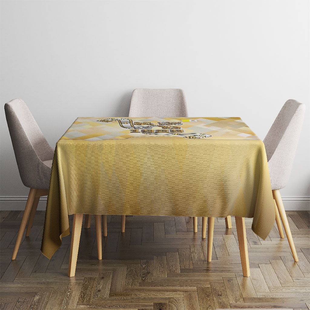 Vatican City Tablecloth Catholic Heritage St Peters Square - Coat Of Arms 1929