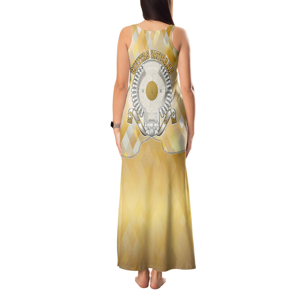 Vatican City Tank Maxi Dress Catholic Heritage St Peters Square - Coat Of Arms 1929