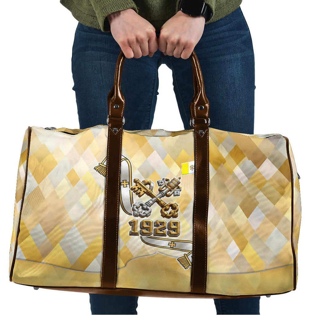 Vatican City Travel Bag Catholic Heritage St Peters Square - Coat Of Arms 1929