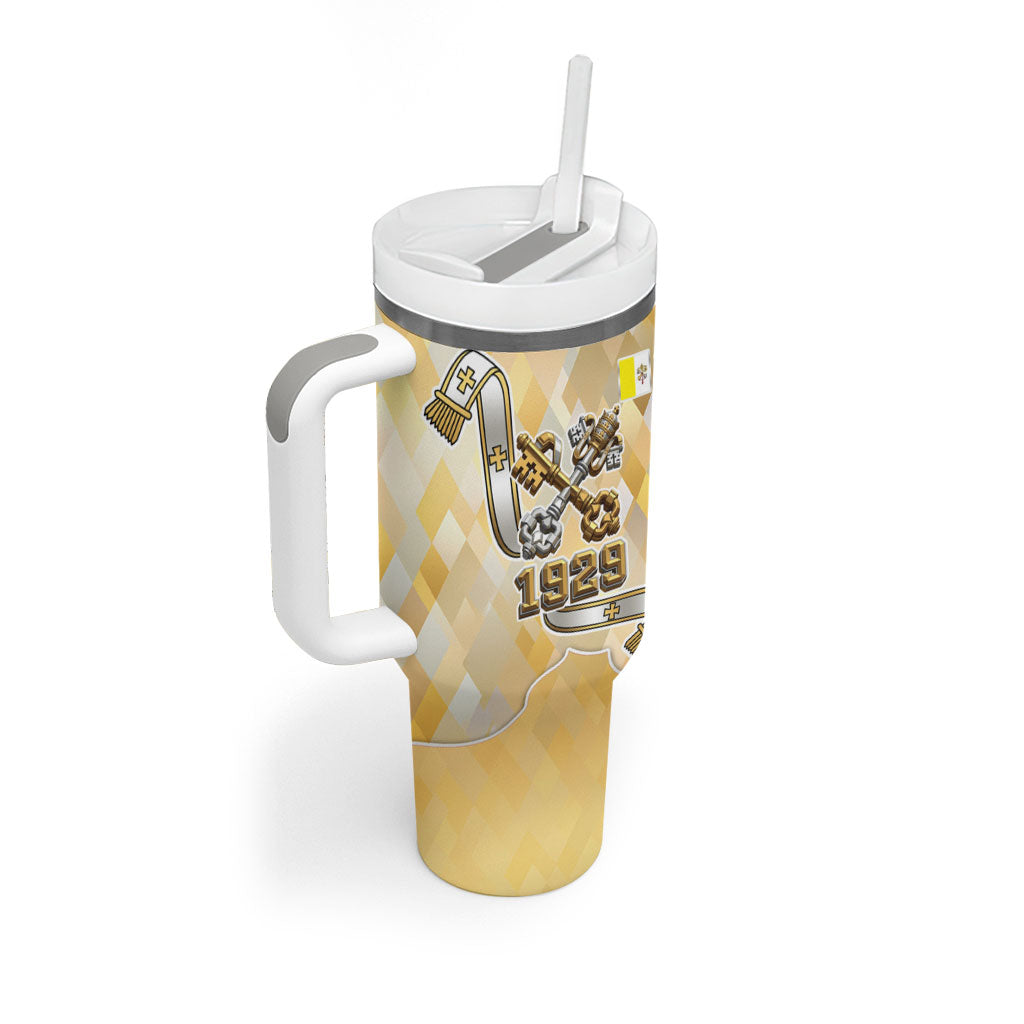 Vatican City Tumbler With Handle Catholic Heritage St Peters Square - Coat Of Arms 1929