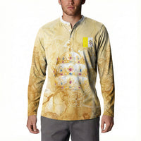 Vatican City St Peters Basilica Button Sweatshirt Papal Tiara - Tu Es Petrus Catholic Watercolor