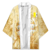 Vatican City St Peters Basilica Kimono Papal Tiara - Tu Es Petrus Catholic Watercolor