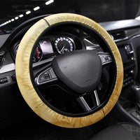 Vatican City St Peters Basilica Steering Wheel Cover Papal Tiara - Tu Es Petrus Catholic Watercolor