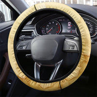 Vatican City St Peters Basilica Steering Wheel Cover Papal Tiara - Tu Es Petrus Catholic Watercolor