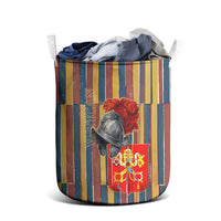 Vatican City Swiss Guard Protectors Of The Holy See Laundry Basket Renaissance Uniform Stripes Catholic Military History