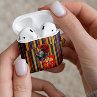 Vatican City Swiss Guard Protectors Of The Holy See AirPods Case Renaissance Uniform Stripes Catholic Military History