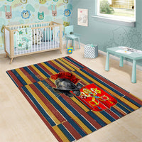 Vatican City Swiss Guard Protectors Of The Holy See Area Rug Renaissance Uniform Stripes Catholic Military History