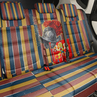 Vatican City Swiss Guard Protectors Of The Holy See Back Car Seat Cover Renaissance Uniform Stripes Catholic Military History