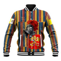 Vatican City Swiss Guard Protectors Of The Holy See Baseball Jacket Renaissance Uniform Stripes Catholic Military History