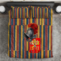 Vatican City Swiss Guard Protectors Of The Holy See Bedding Set Renaissance Uniform Stripes Catholic Military History