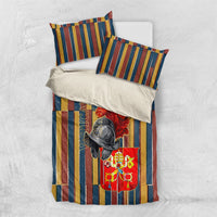 Vatican City Swiss Guard Protectors Of The Holy See Bedding Set Renaissance Uniform Stripes Catholic Military History