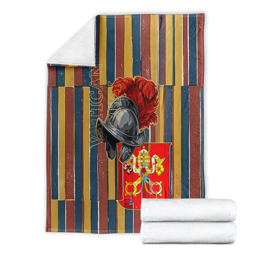 Vatican City Swiss Guard Protectors Of The Holy See Blanket Renaissance Uniform Stripes Catholic Military History