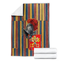 Vatican City Swiss Guard Protectors Of The Holy See Blanket Renaissance Uniform Stripes Catholic Military History