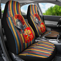 Vatican City Swiss Guard Protectors Of The Holy See Car Seat Cover Renaissance Uniform Stripes Catholic Military History