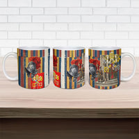 Vatican City Swiss Guard Protectors Of The Holy See Ceramic Mug Renaissance Uniform Stripes Catholic Military History