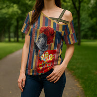 Vatican City Swiss Guard Protectors Of The Holy See Cross Shoulder Shirt Renaissance Uniform Stripes Catholic Military History