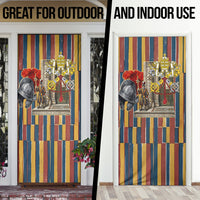 Vatican City Swiss Guard Protectors Of The Holy See Door Cover Renaissance Uniform Stripes Catholic Military History