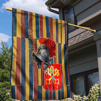 Vatican City Swiss Guard Protectors Of The Holy See Garden Flag Renaissance Uniform Stripes Catholic Military History
