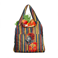 Vatican City Swiss Guard Protectors Of The Holy See Grocery Bag Renaissance Uniform Stripes Catholic Military History