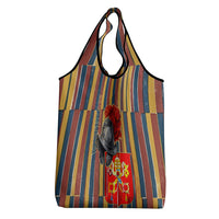 Vatican City Swiss Guard Protectors Of The Holy See Grocery Bag Renaissance Uniform Stripes Catholic Military History