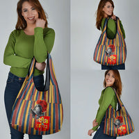 Vatican City Swiss Guard Protectors Of The Holy See Grocery Bag Renaissance Uniform Stripes Catholic Military History