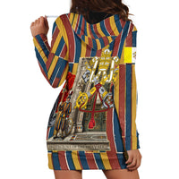 Vatican City Swiss Guard Protectors Of The Holy See Hoodie Dress Renaissance Uniform Stripes Catholic Military History