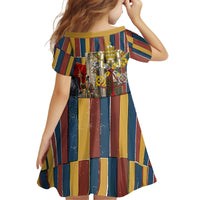 Vatican City Swiss Guard Protectors Of The Holy See Kid Short Sleeve Dress Renaissance Uniform Stripes Catholic Military History