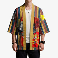 Vatican City Swiss Guard Protectors Of The Holy See Kimono Renaissance Uniform Stripes Catholic Military History