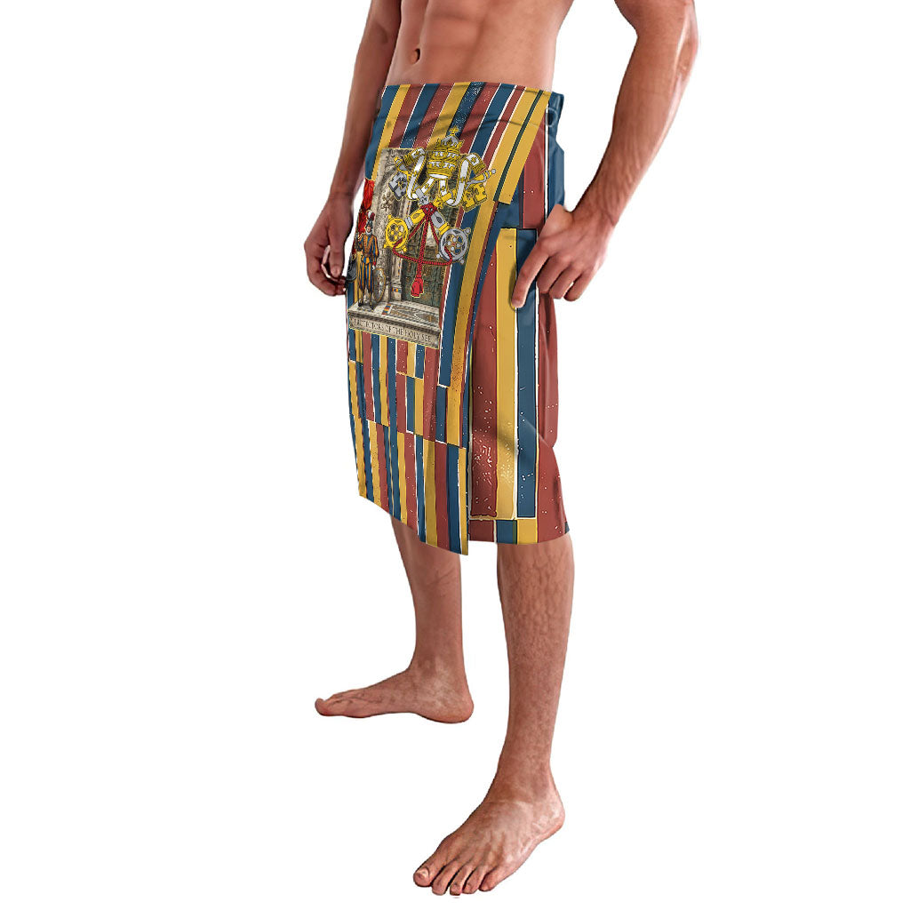 Vatican City Swiss Guard Protectors Of The Holy See Lavalava Renaissance Uniform Stripes Catholic Military History