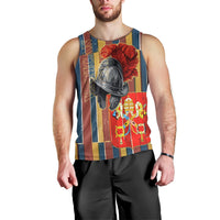 Vatican City Swiss Guard Protectors Of The Holy See Men Tank Top Renaissance Uniform Stripes Catholic Military History
