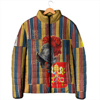 Vatican City Swiss Guard Protectors Of The Holy See Padded Jacket Renaissance Uniform Stripes Catholic Military History