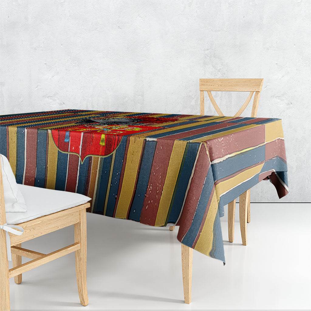 Vatican City Swiss Guard Protectors Of The Holy See Tablecloth Renaissance Uniform Stripes Catholic Military History