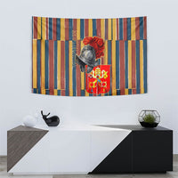 Vatican City Swiss Guard Protectors Of The Holy See Tapestry Renaissance Uniform Stripes Catholic Military History