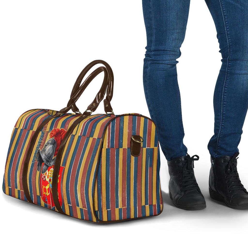 Vatican City Swiss Guard Protectors Of The Holy See Travel Bag Renaissance Uniform Stripes Catholic Military History