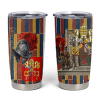 Vatican City Swiss Guard Protectors Of The Holy See Tumbler Cup Renaissance Uniform Stripes Catholic Military History