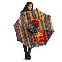 Vatican City Swiss Guard Protectors Of The Holy See Umbrella Renaissance Uniform Stripes Catholic Military History